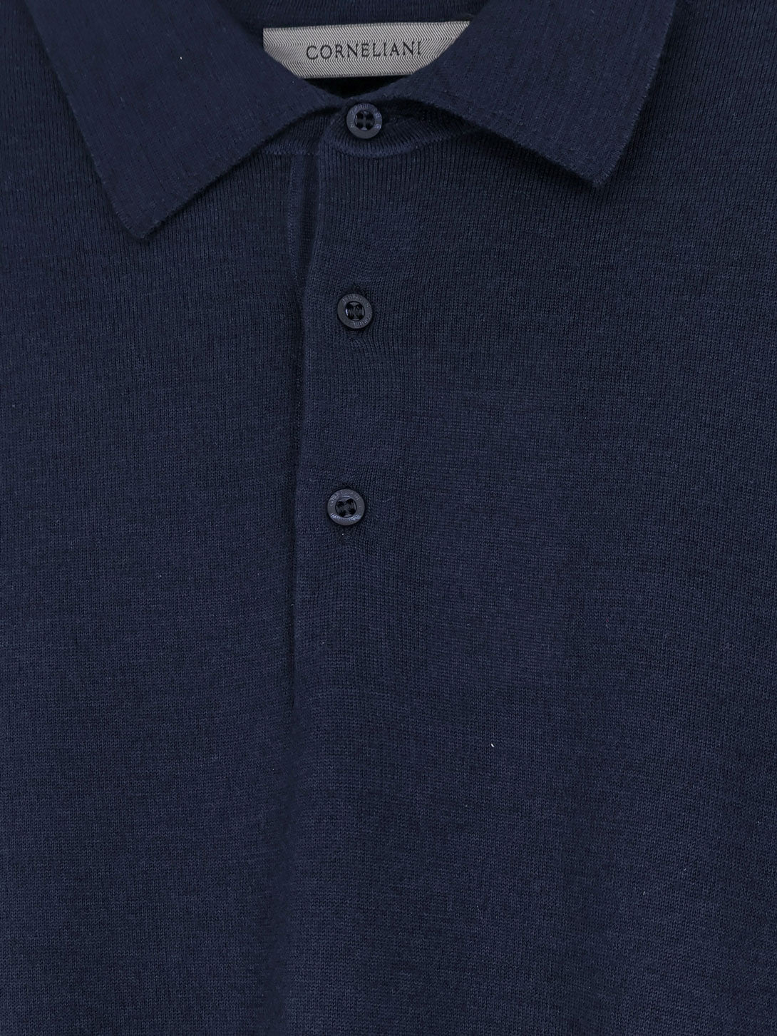Virgin wool polo shirt