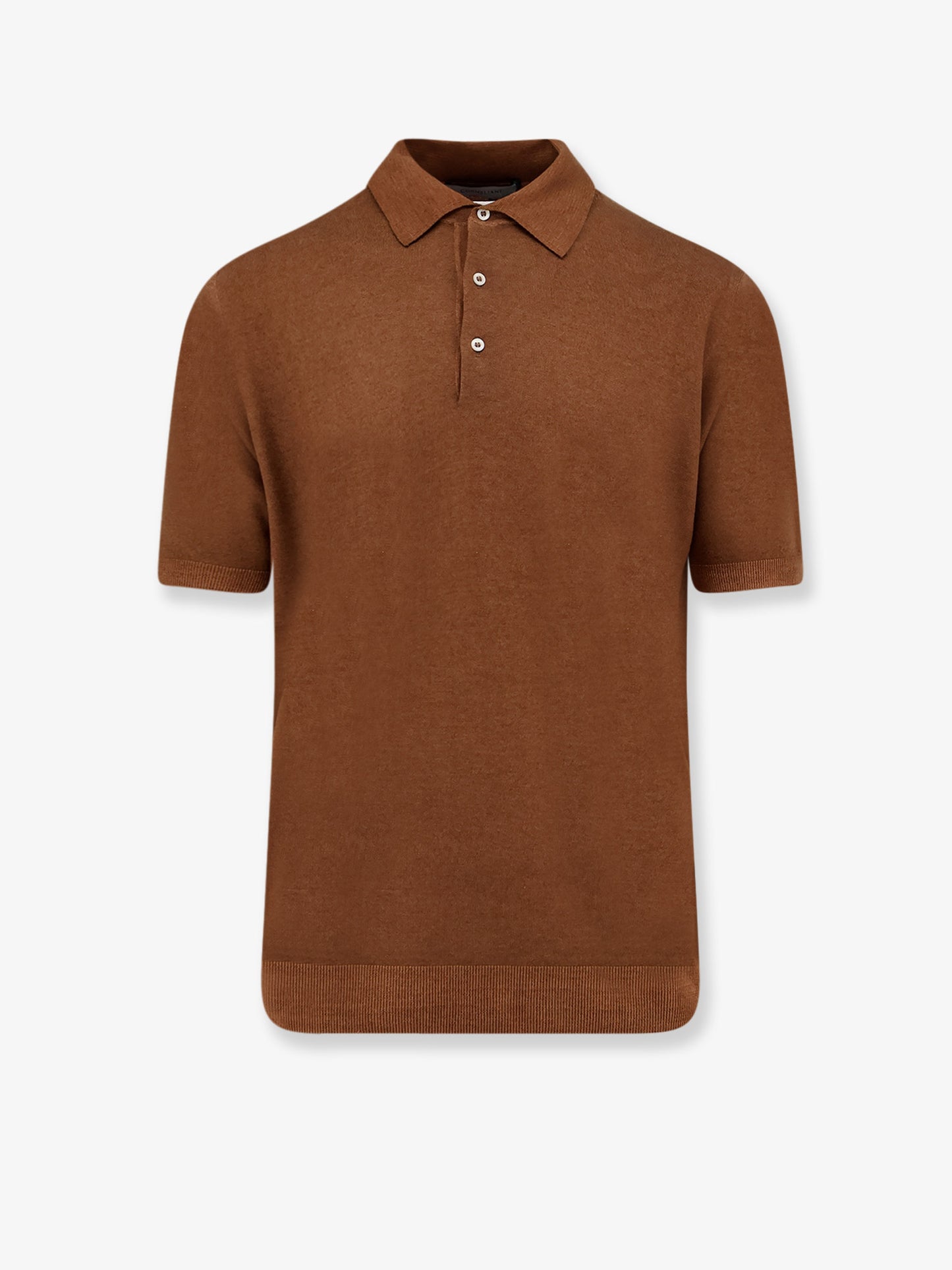 Virgin wool polo shirt