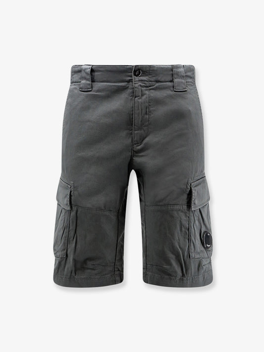 Cotton cargo bermuda shorts