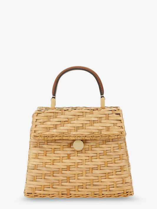 Sybil wicker handbag