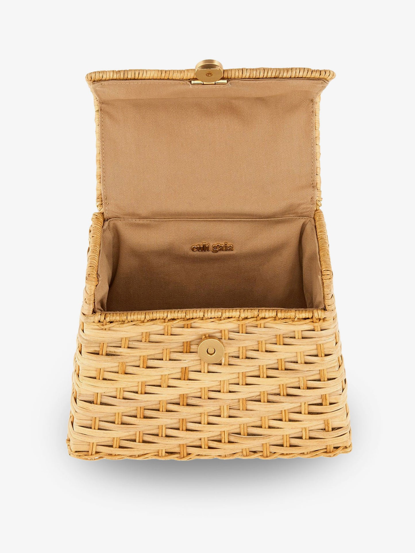 Sybil wicker handbag