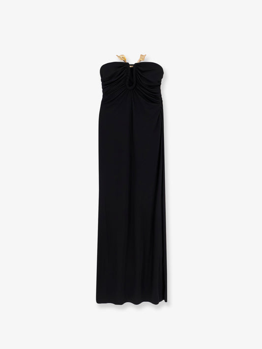 Emir viscose blend long dress