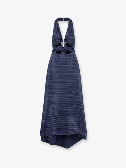 Pleated fabric Jahzara dress thumbnail