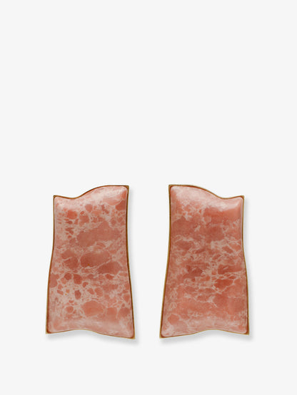 Alaya stone-effect resin earrings thumbnail