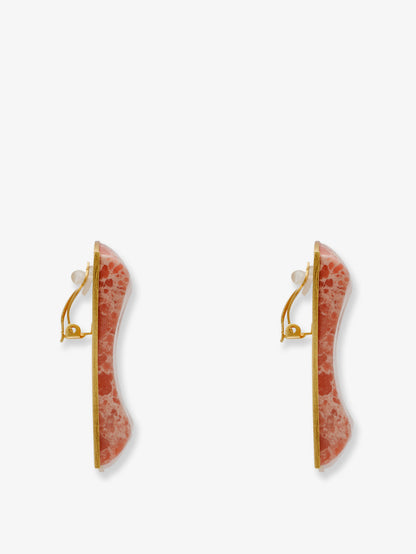Alaya stone-effect resin earrings thumbnail