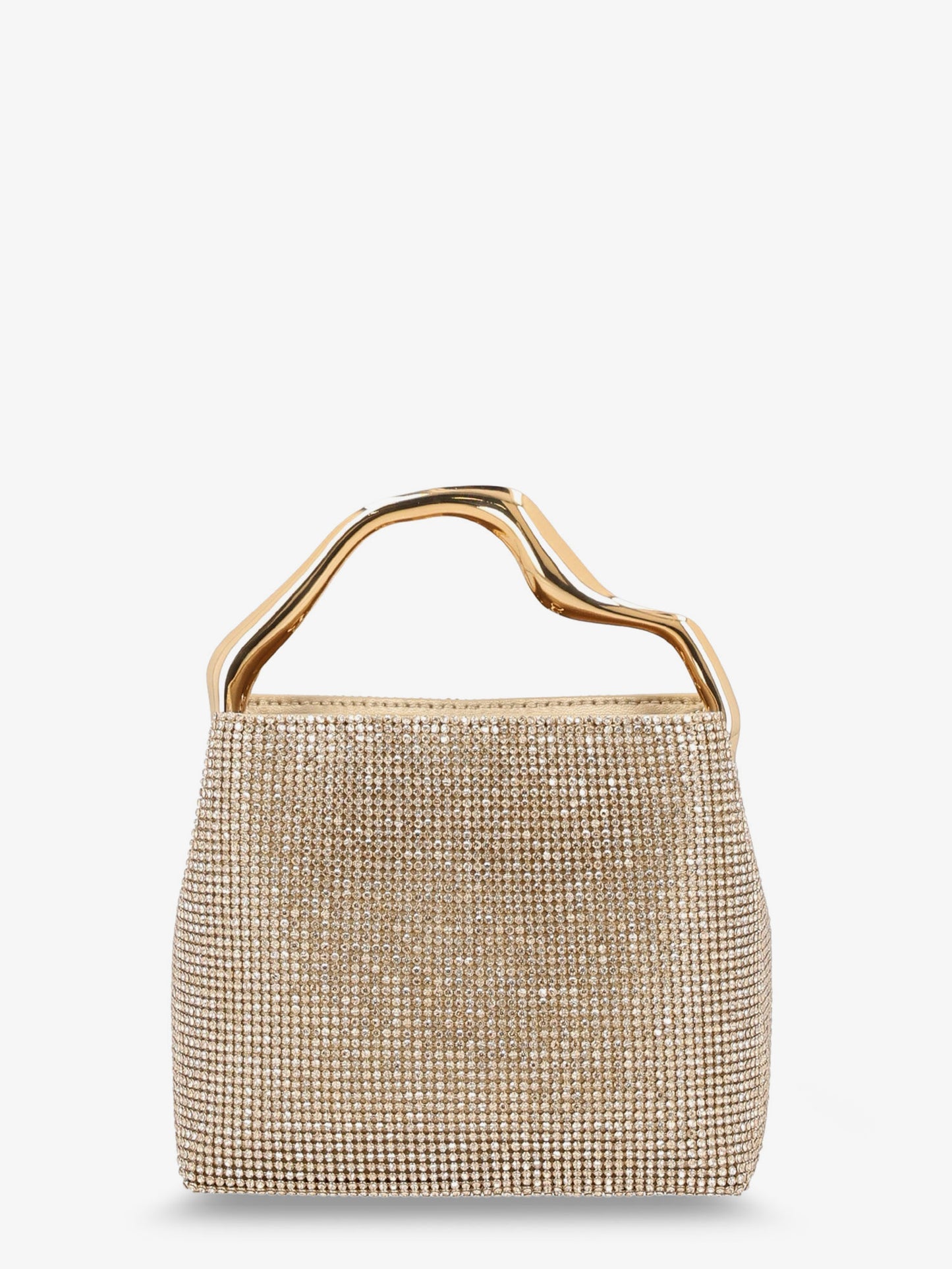Solene Mini handbag with all-over crystals