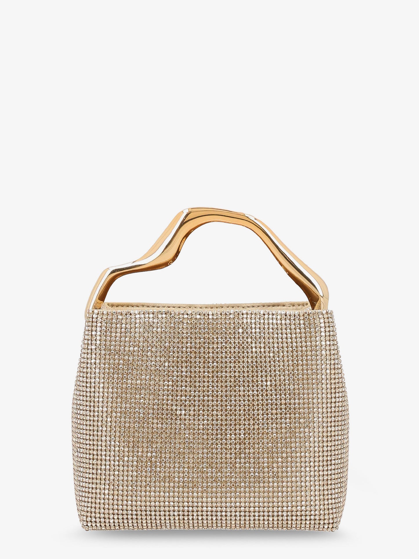 Solene Mini handbag with all-over crystals