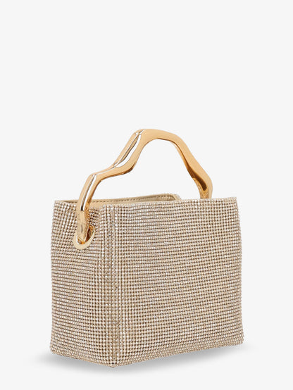 Solene Mini handbag with all-over crystals thumbnail
