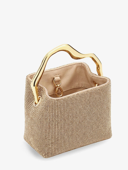 Solene Mini handbag with all-over crystals thumbnail