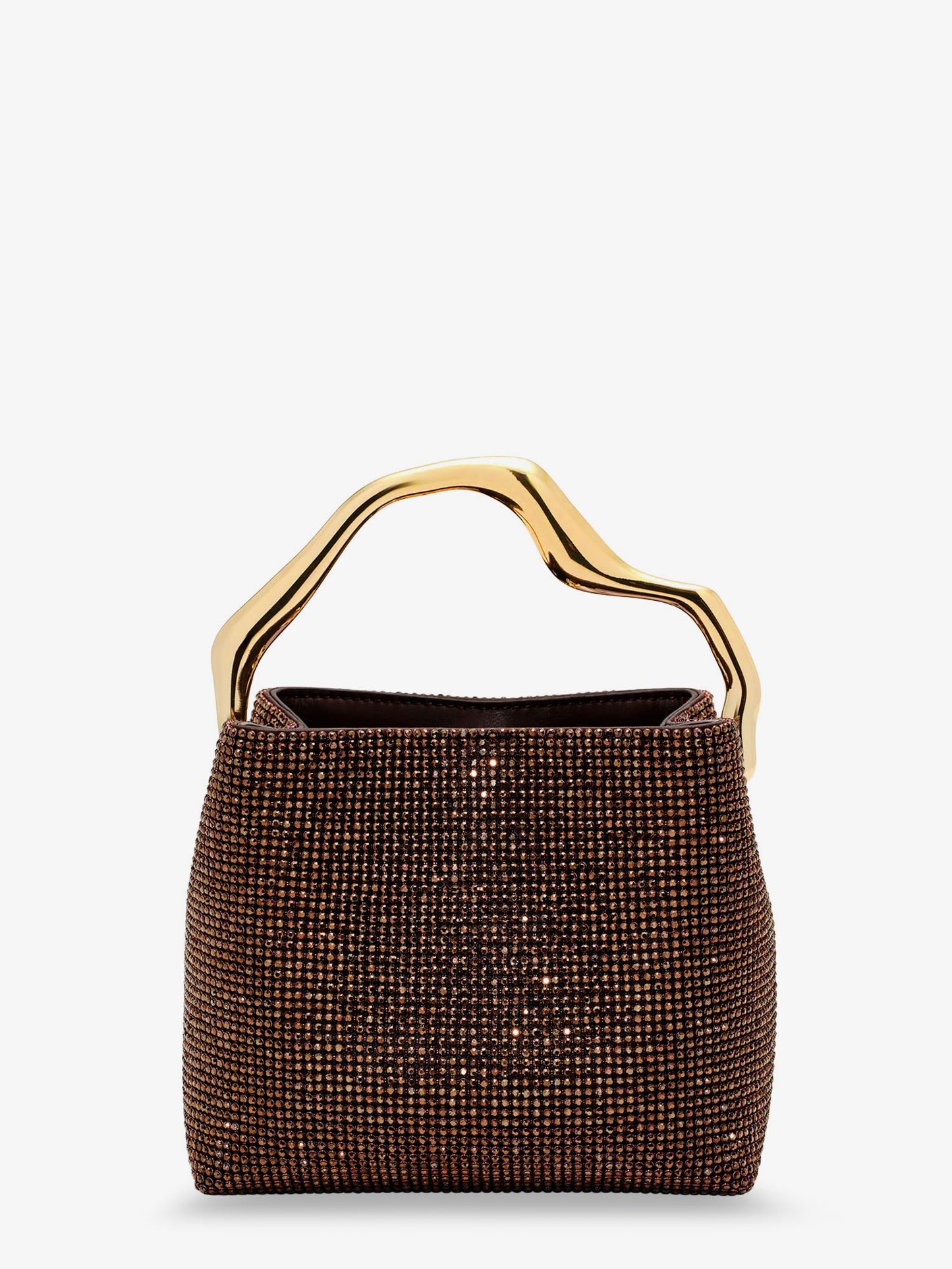 Solene Mini handbag with all-over crystals