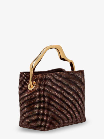 Solene Mini handbag with all-over crystals thumbnail