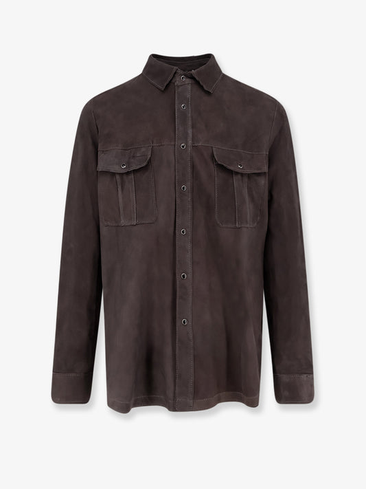 Suede shirt