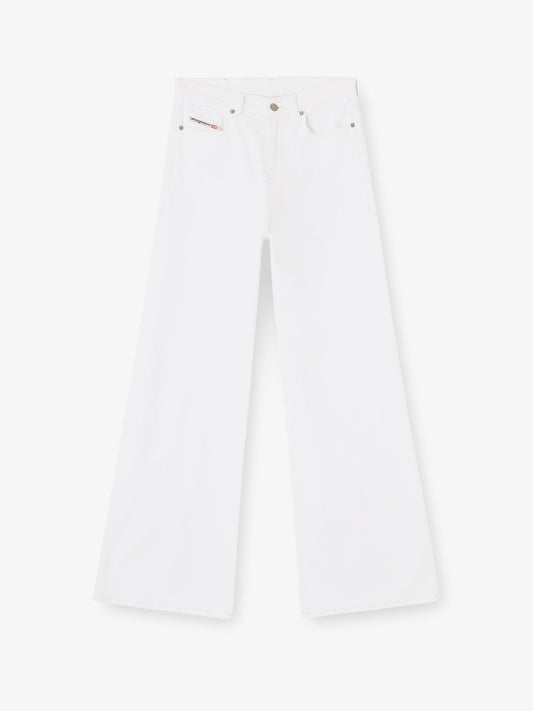 Cotton blend trousers