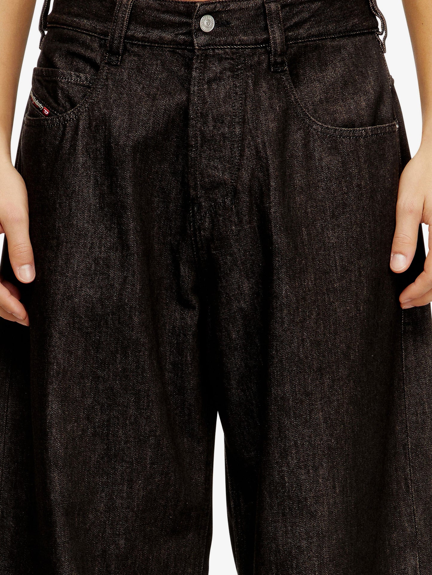 1997 D-ENIM-M black denim trousers