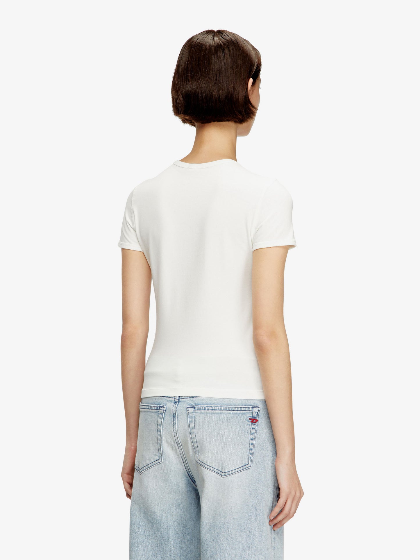 T-UNCUTIESLONG-OD cotton blend T-shirt