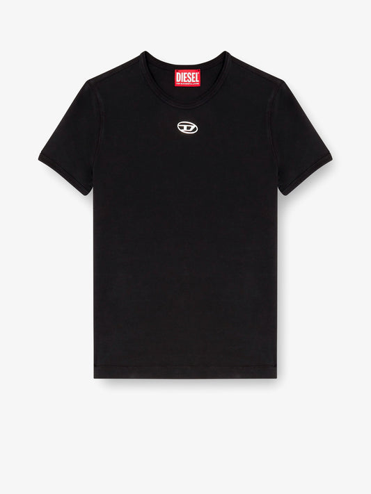 T-Uncutieslong-OD cotton blend t-shirt