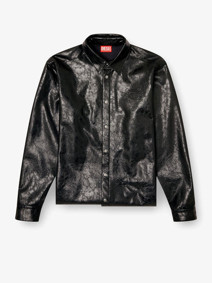 S-Simply-Qmbu faux-leather shirt thumbnail