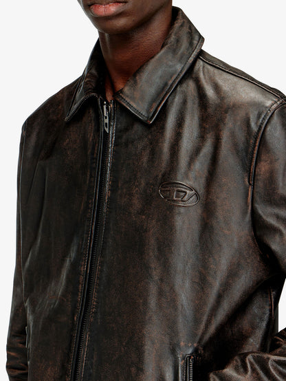 L-Amar-Wrd leather jacket thumbnail