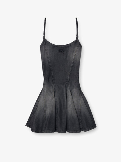 DE-SPOKY-S denim short dress thumbnail