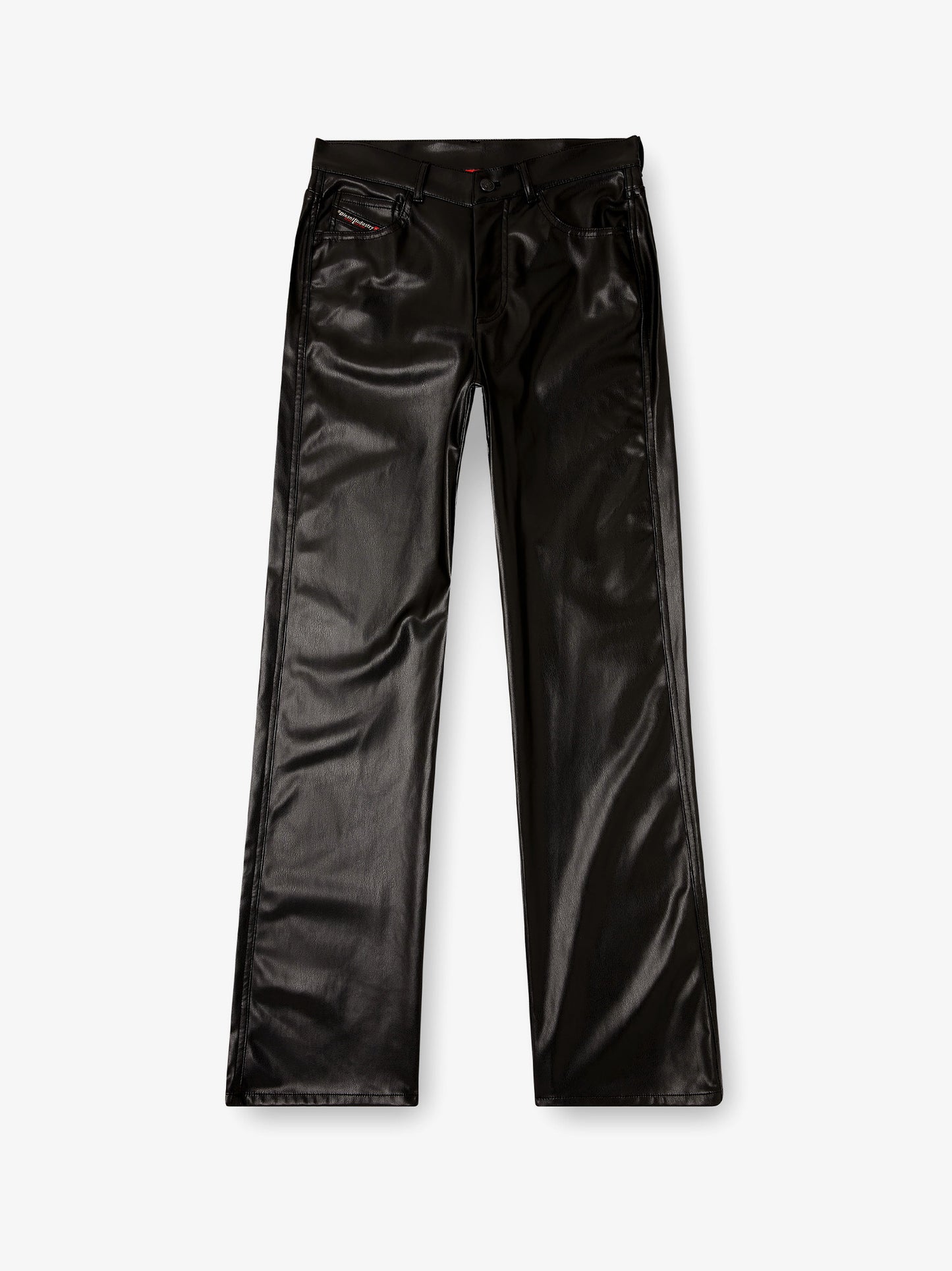 P-Lain faux-leather trousers