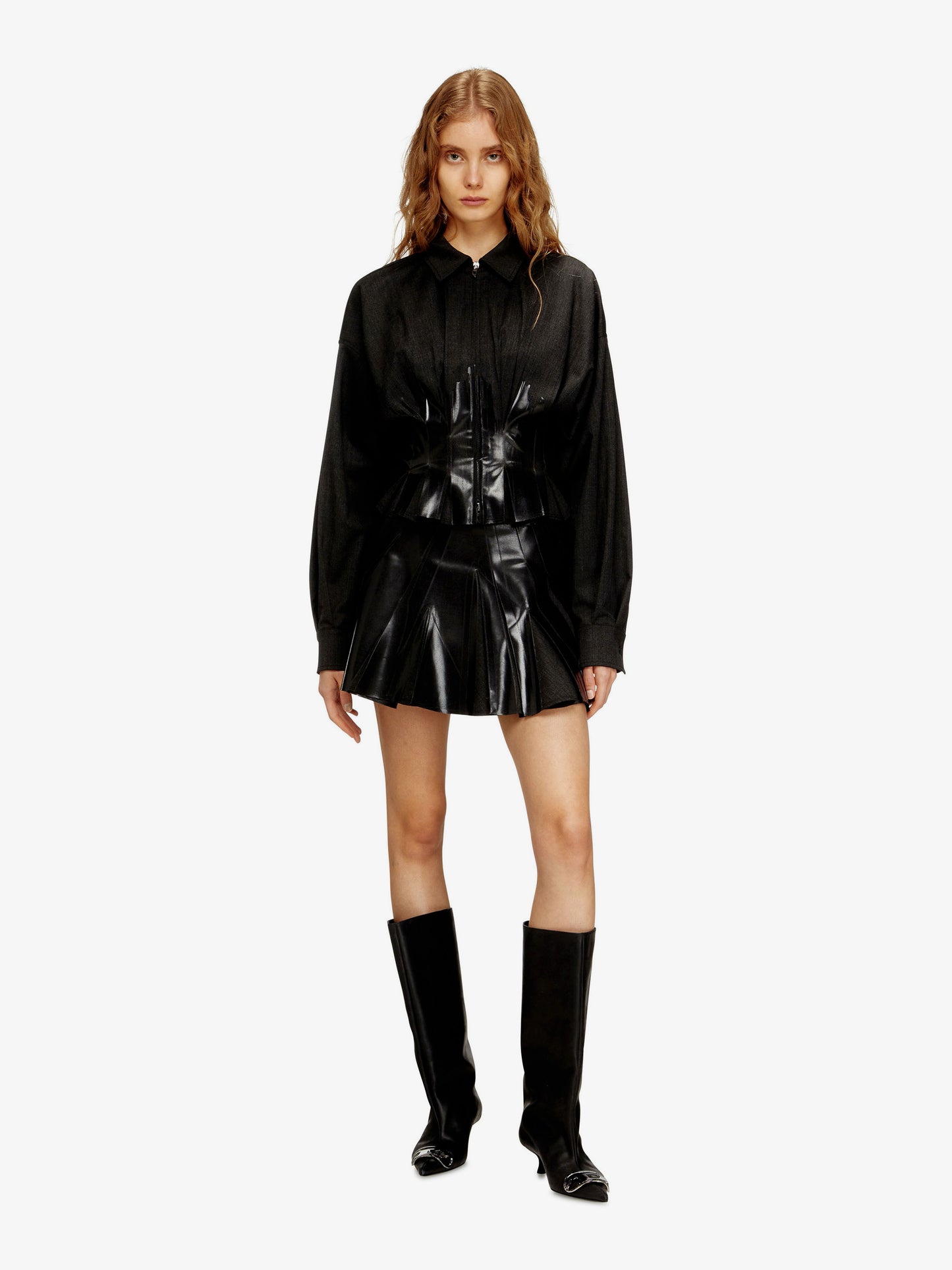 G-Anbu virgin wool blend jacket