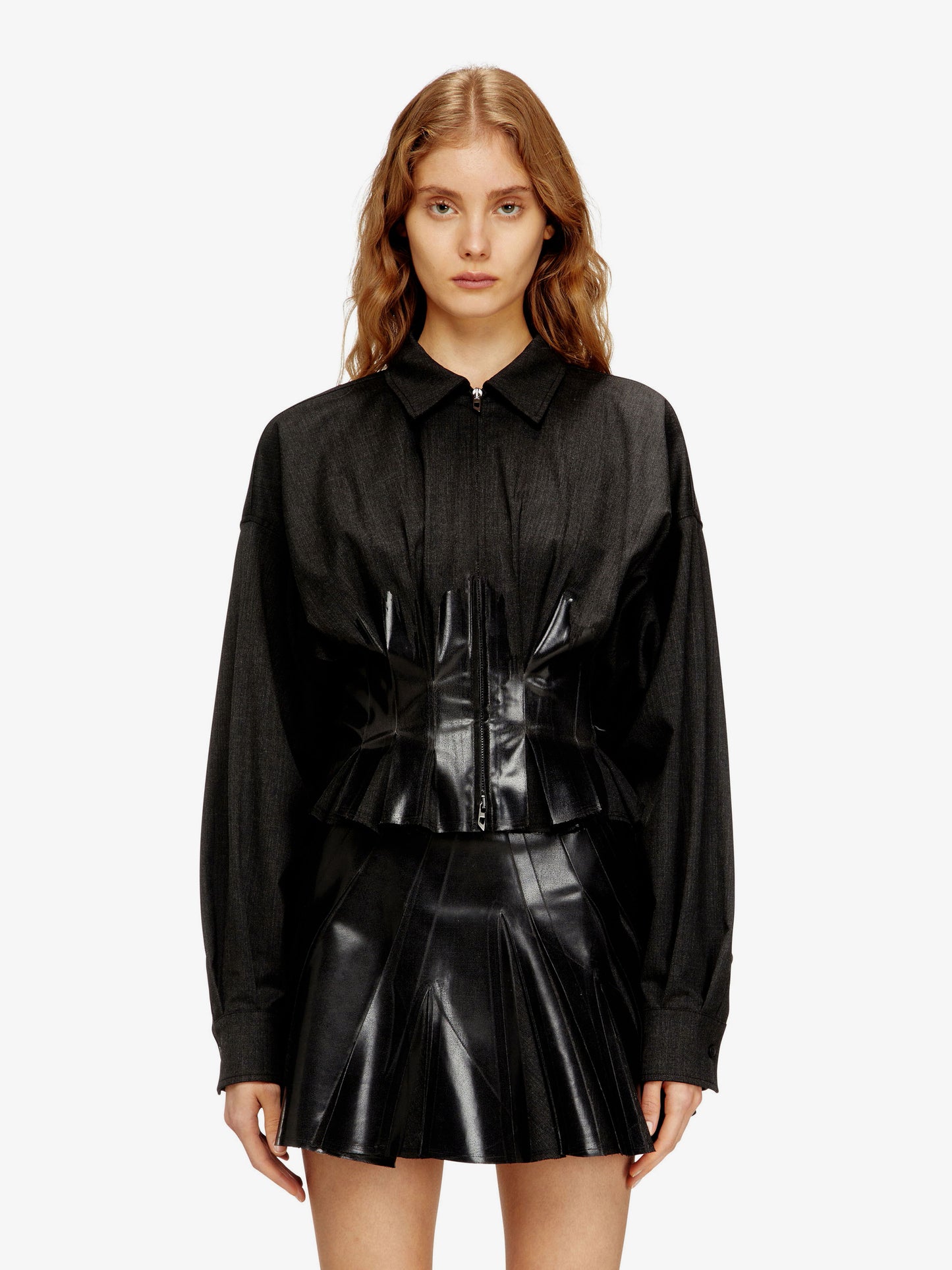 G-Anbu virgin wool blend jacket