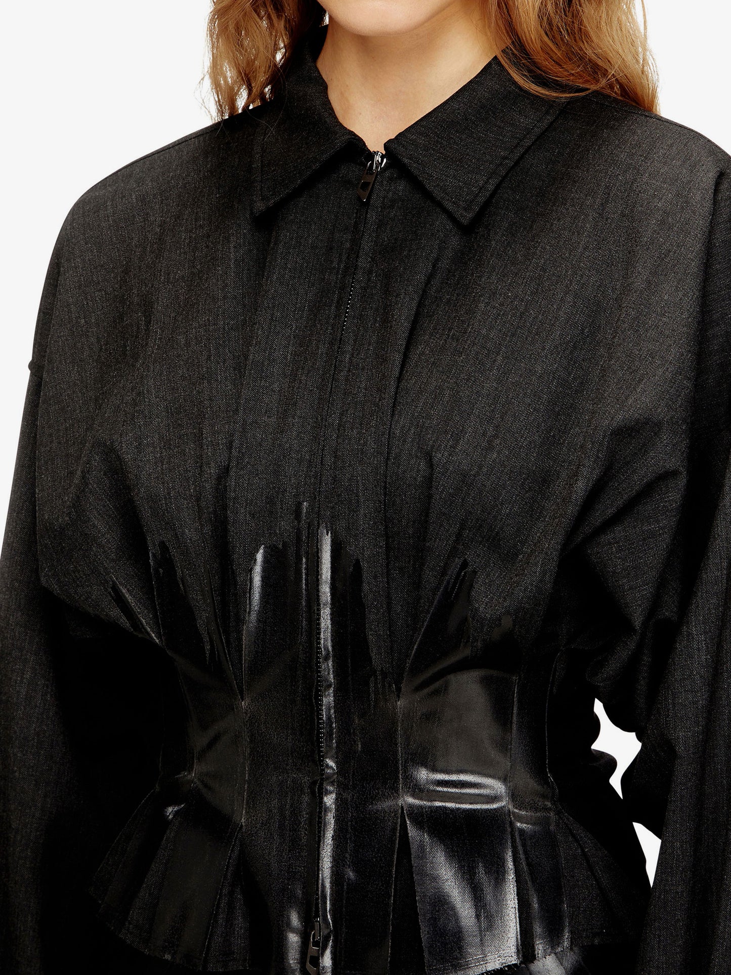 G-Anbu virgin wool blend jacket