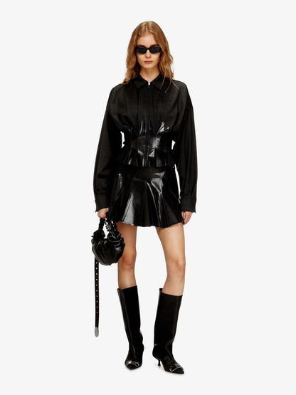 O-Zirc--S1 virgin wool blend skirt thumbnail