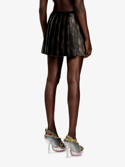 O-Saka-Mini faux leather skirt thumbnail