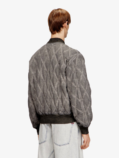 J-Type-Treat diamond-quilted cotton blend jacket thumbnail