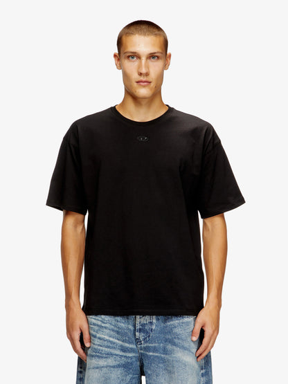 Cotton T-shirt with embroidered logo on the front thumbnail