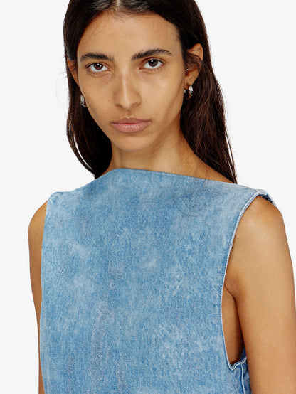Vestito De-Selune-Fsi in denim thumbnail