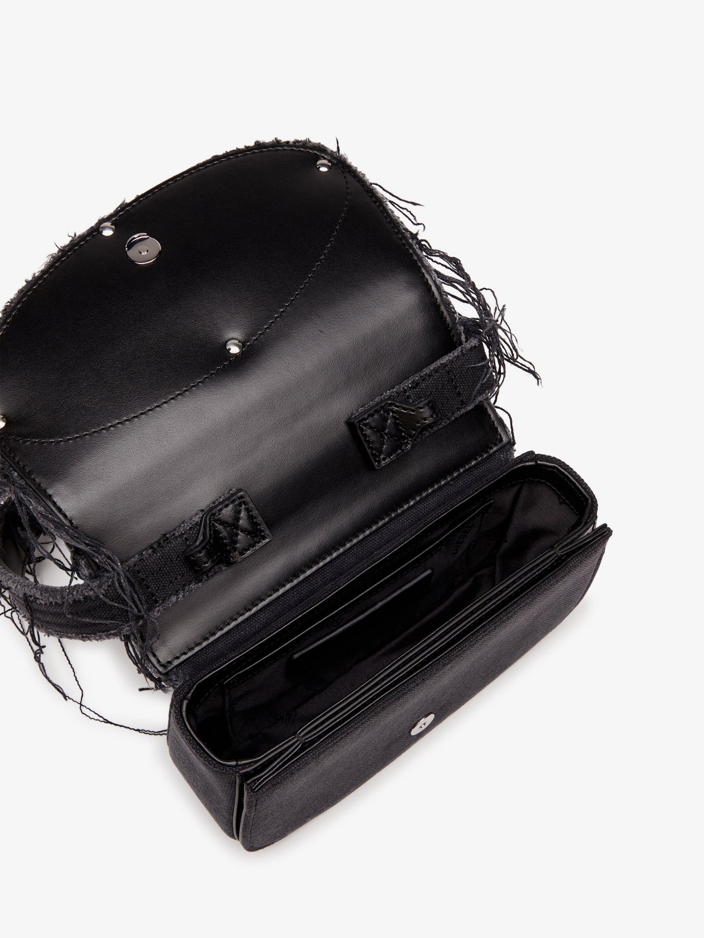 1DR denim shoulder bag