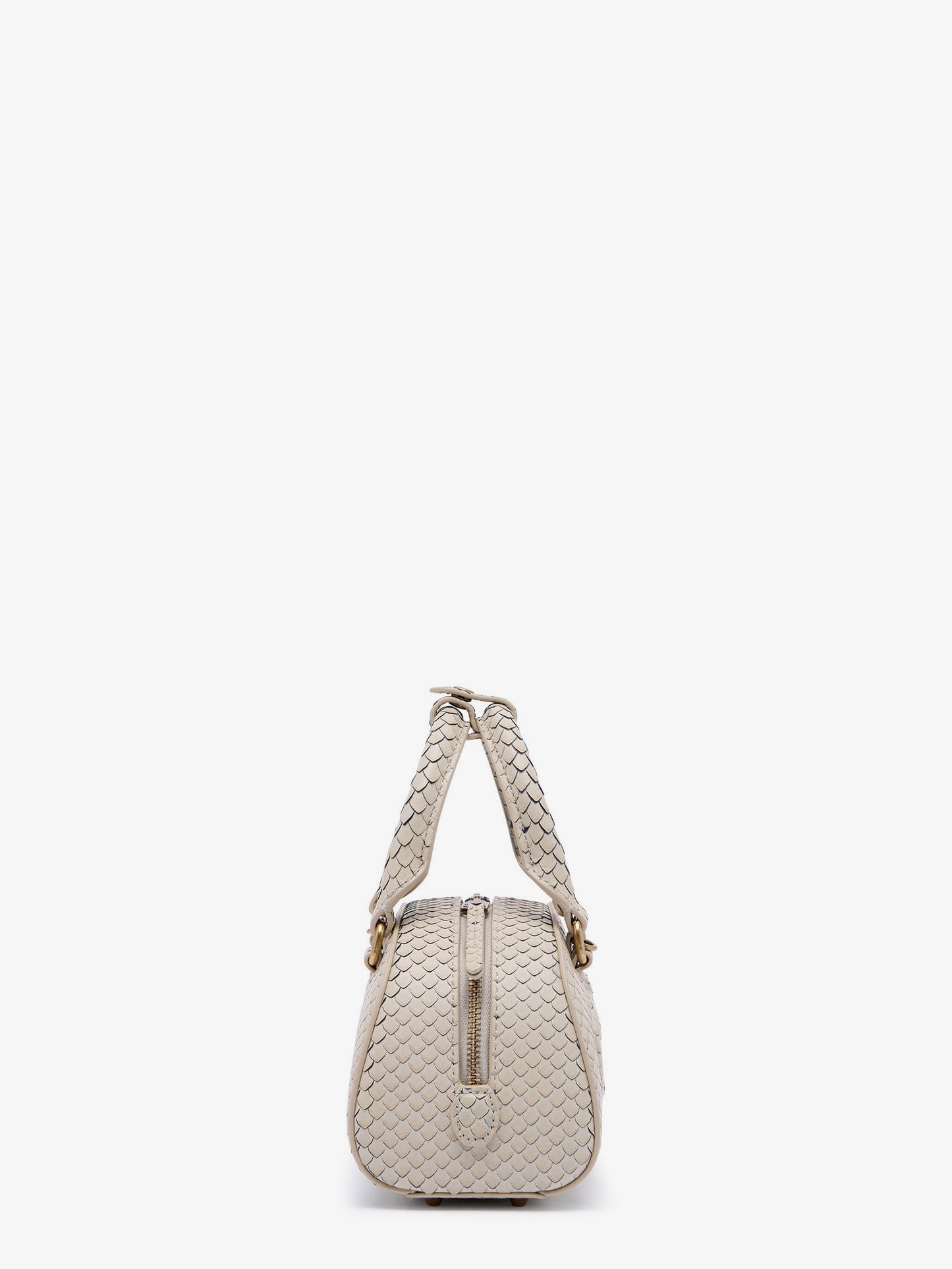1DR Dome python leather crossbody bag