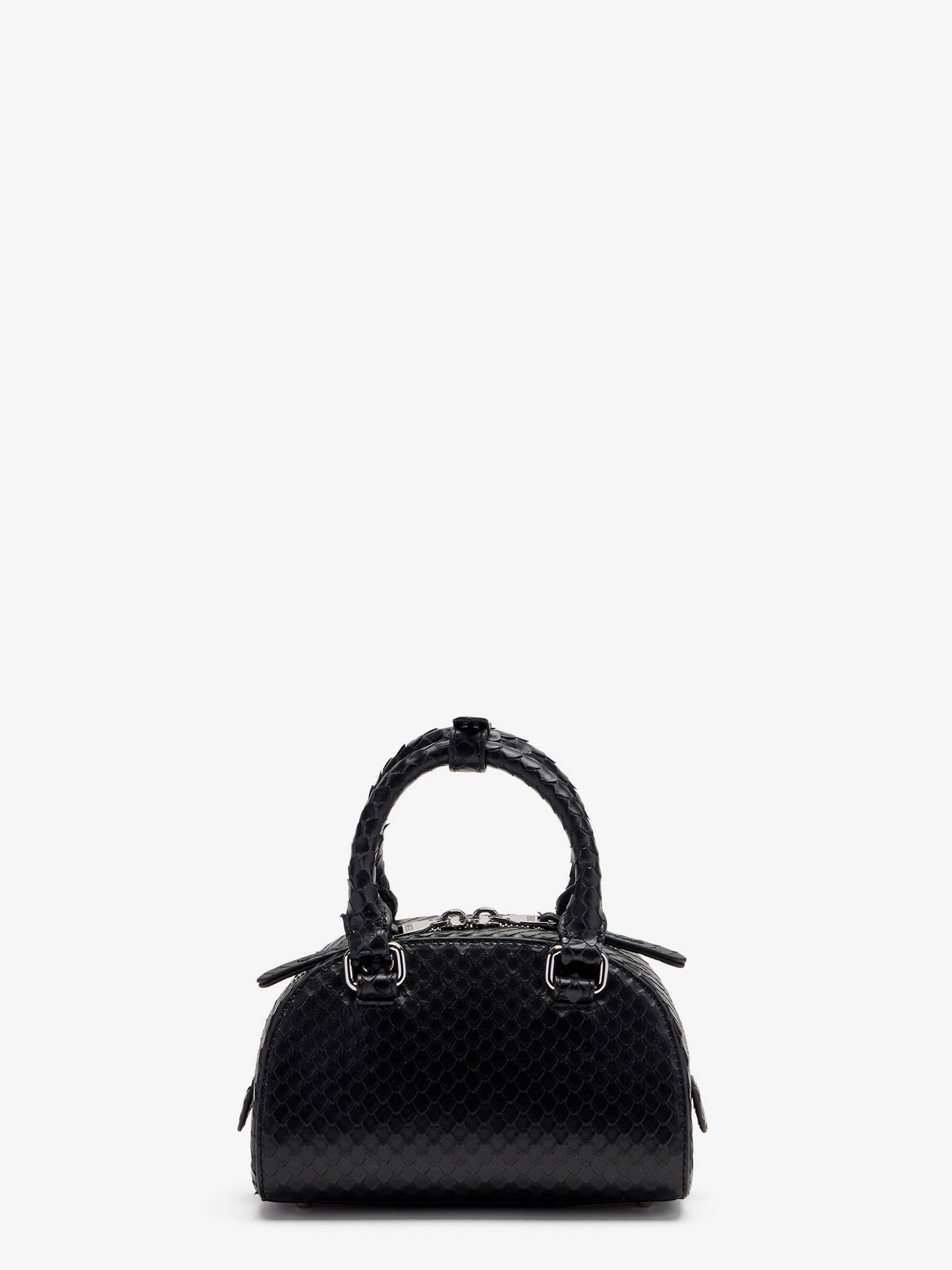 1DR Dome python leather crossbody bag