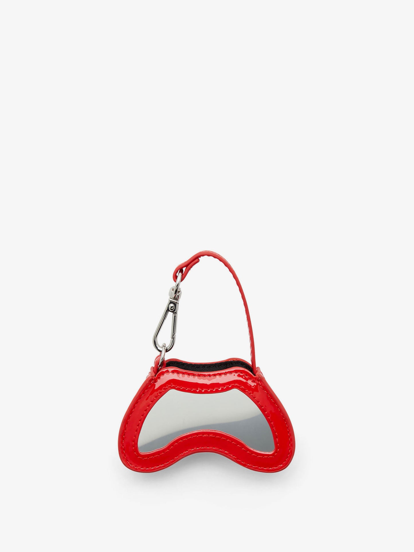 Glossy Play Charm keychain