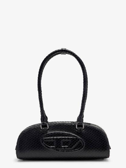 Borsa a spalla 1DR in pelle effetto pitonato thumbnail