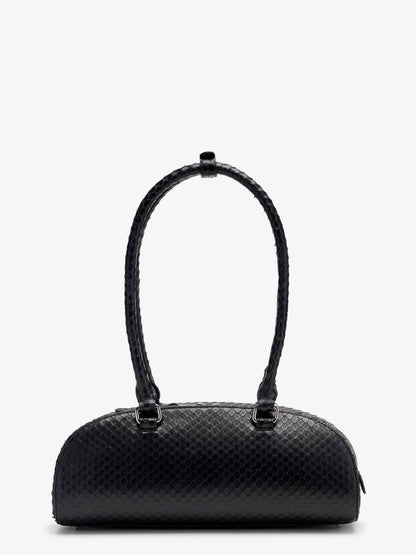 Borsa a spalla 1DR in pelle effetto pitonato thumbnail