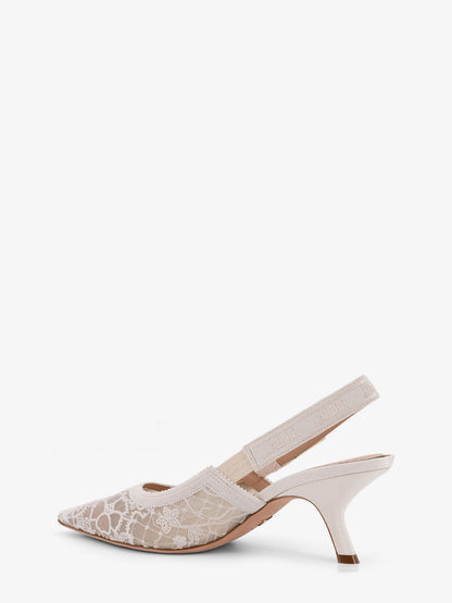 J'adior lace pumps with side bow detail thumbnail