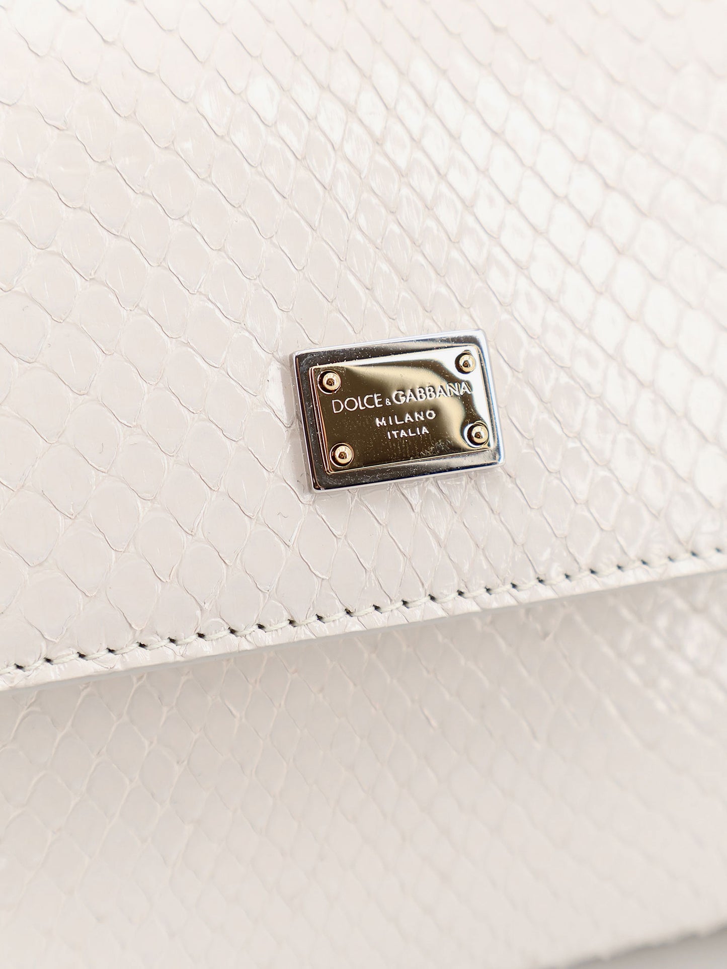 Sicily python handbag