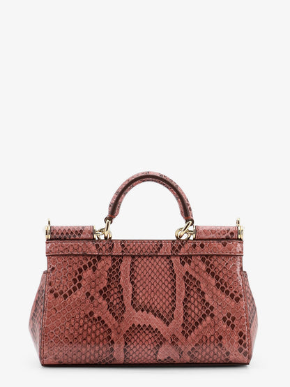 Sicily shiny python mini handbag thumbnail