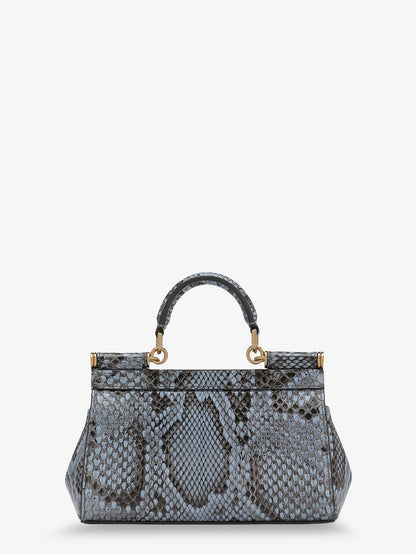 Sicily shiny python mini handbag thumbnail