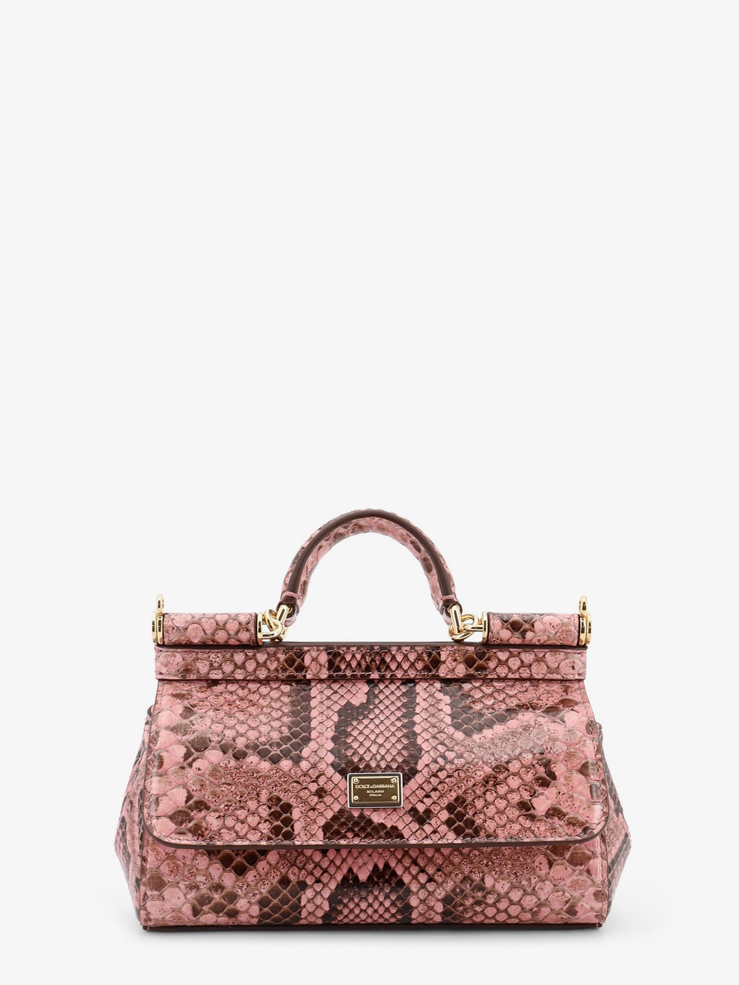 Sicily python handbag