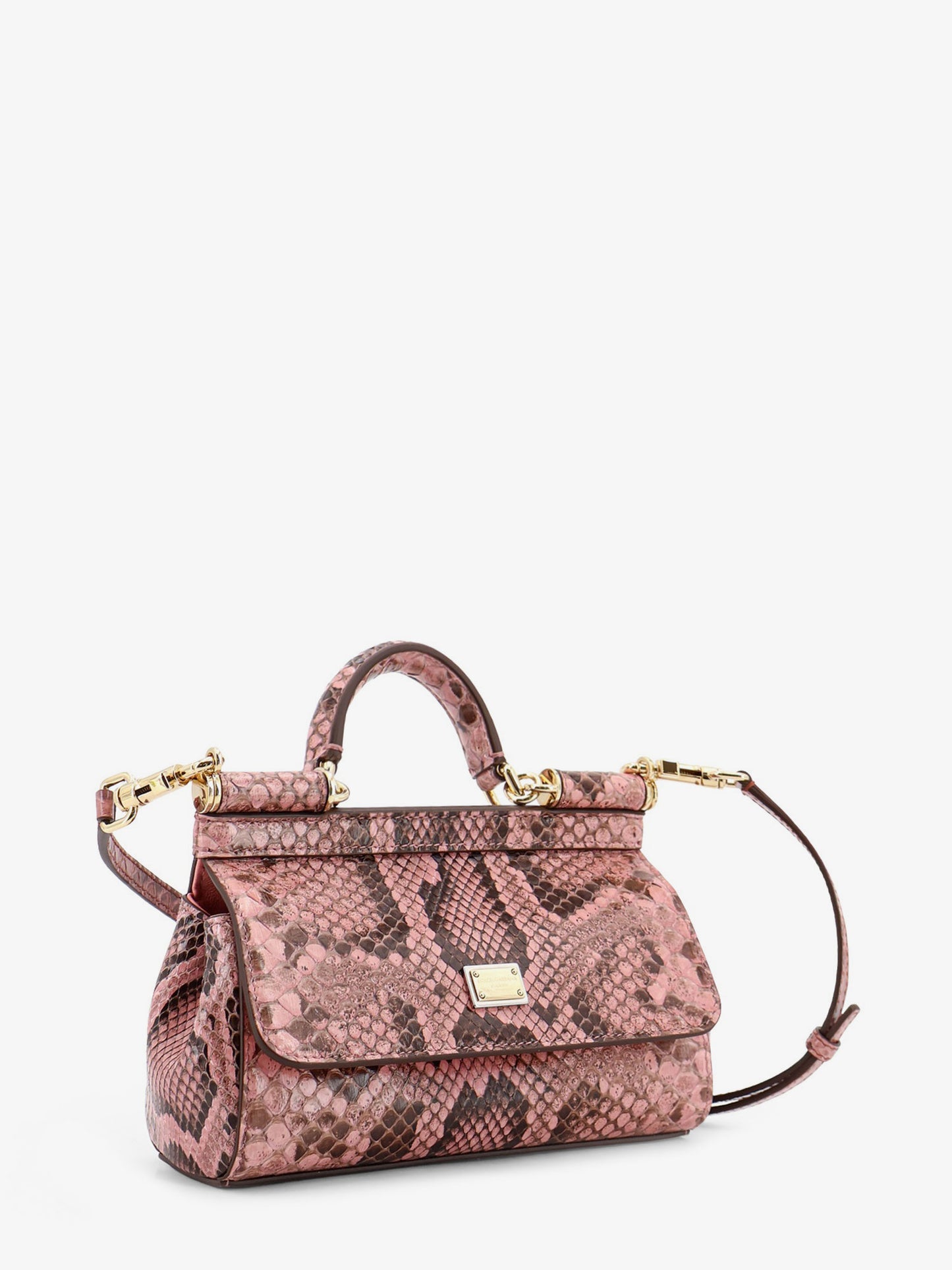 Sicily python handbag