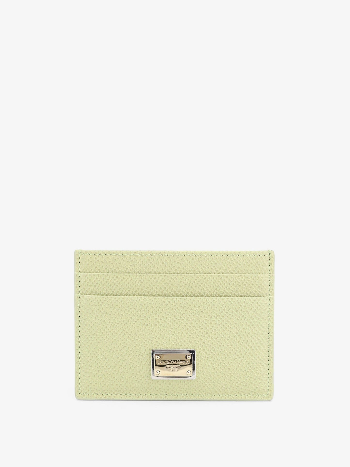 Hammered leather card holder