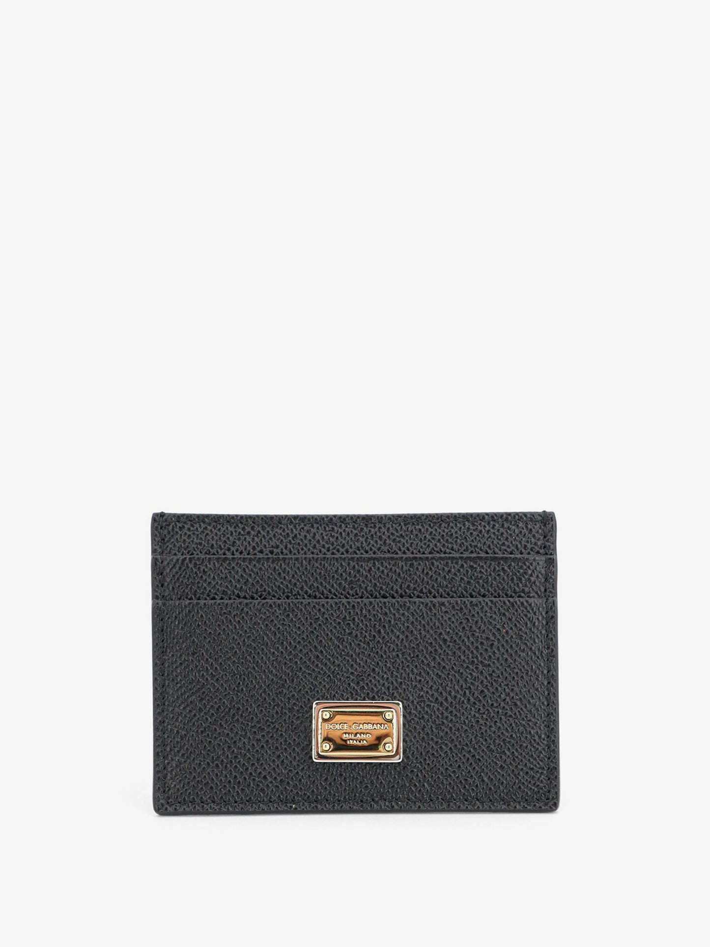 Hammered leather card holder
