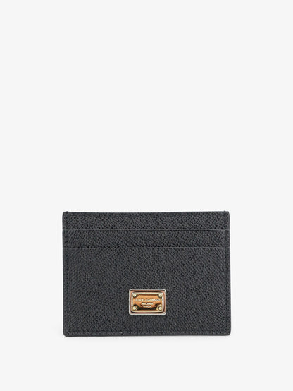 Hammered leather card holder thumbnail
