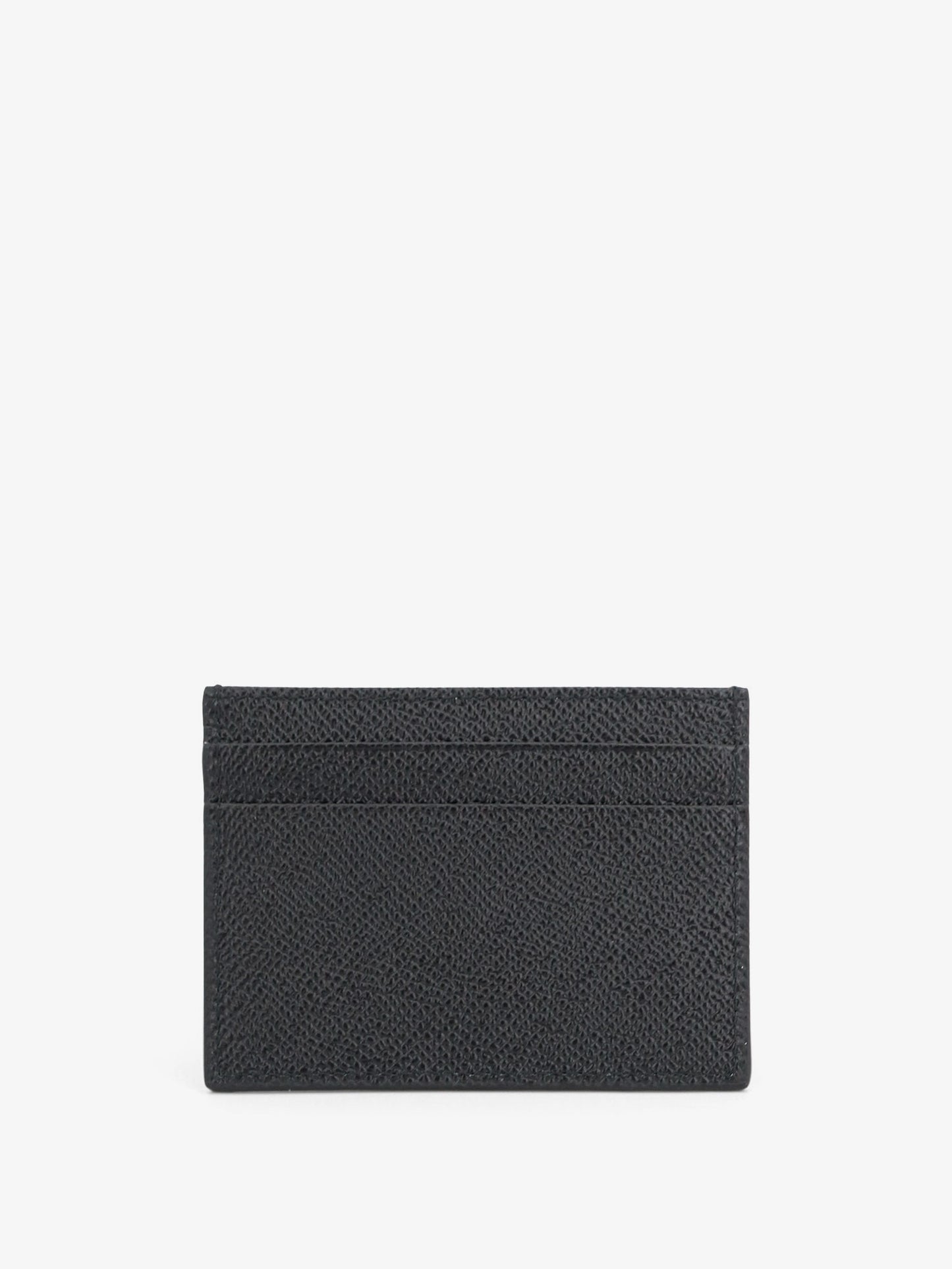 Hammered leather card holder
