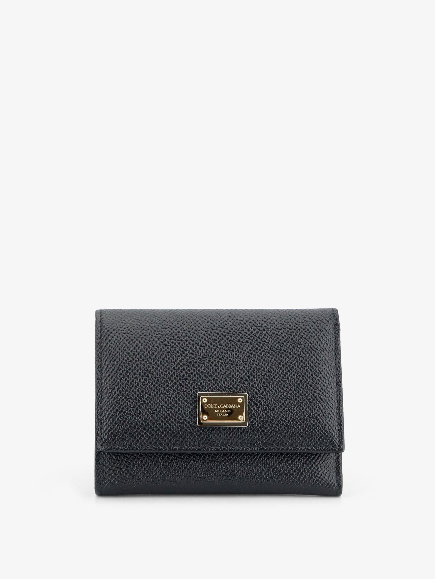 Hammered leather wallet