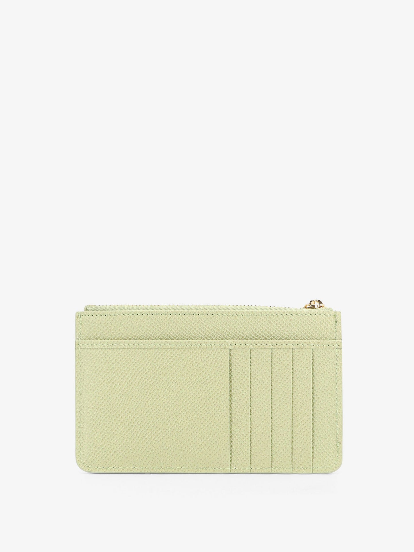 Hammered leather card holder